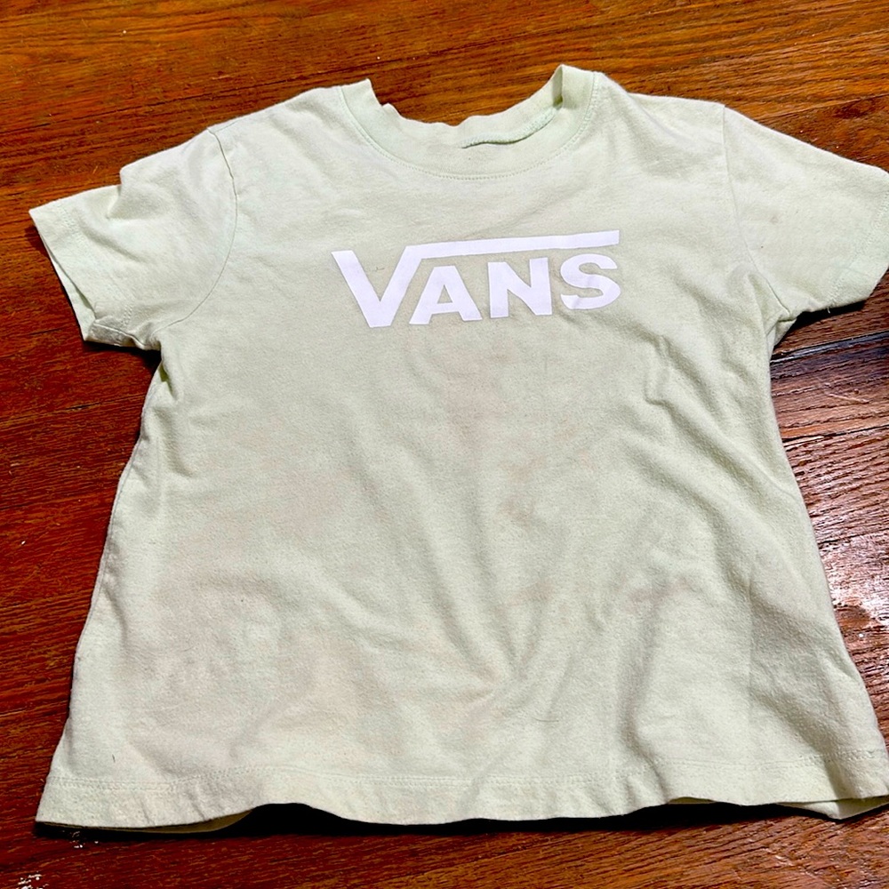 Teal Vans Top